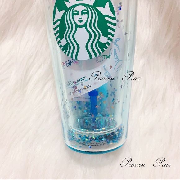 Starbucks Korea Glitter Whale Glass Tumbler - Picture 10 of 13